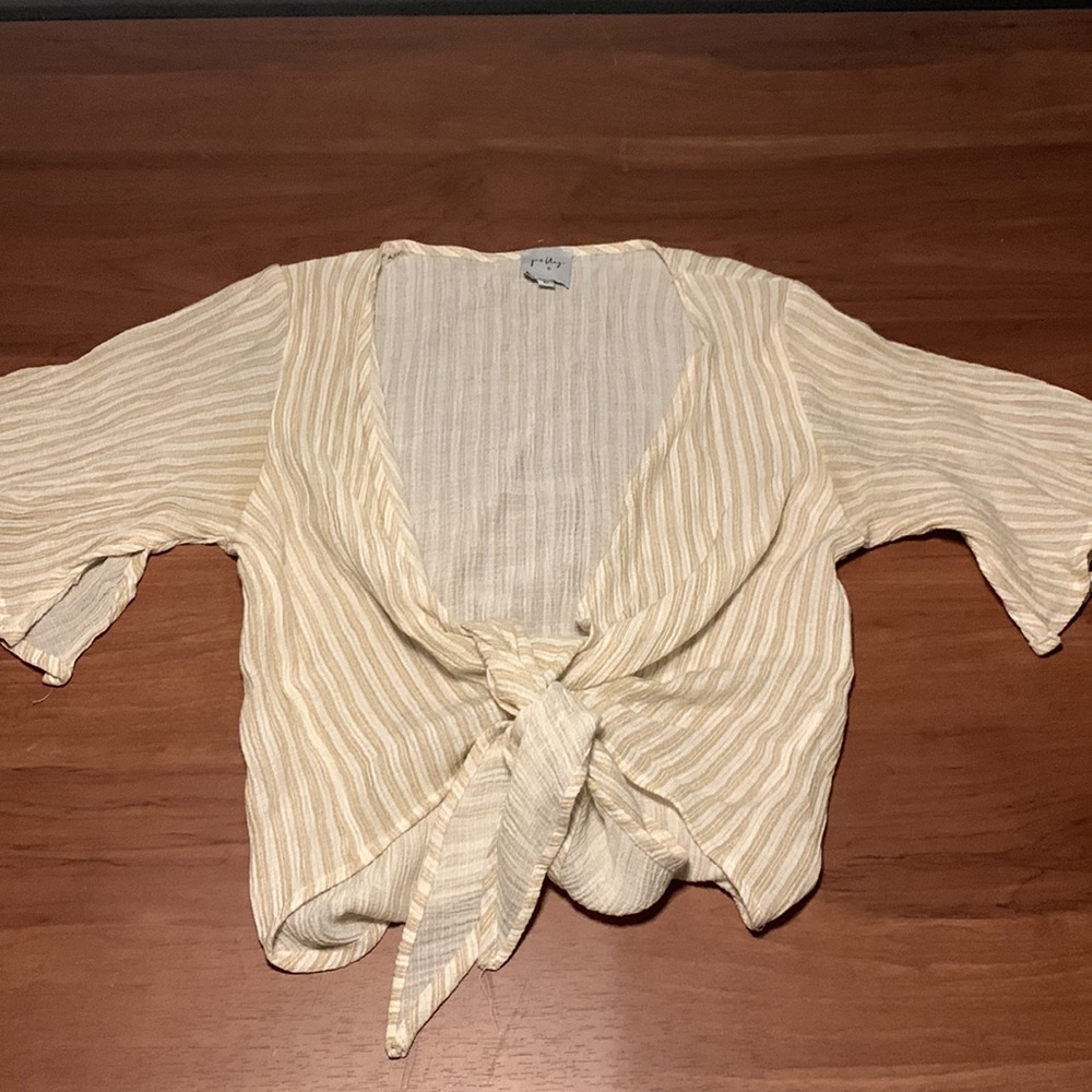 Princess Polly Wrap Crop Top